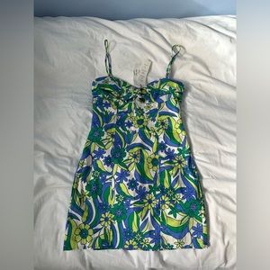 Zara printed mini dress, size medium, new with tags!